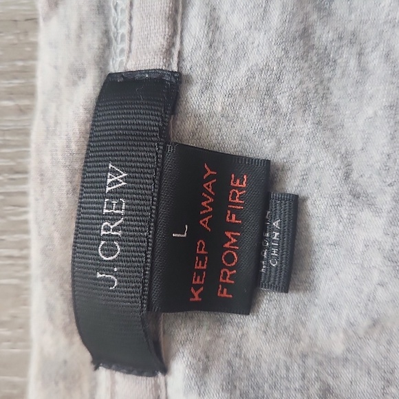 J Crew Sleep Wear Gray Women's Top - Picture 4 of 7